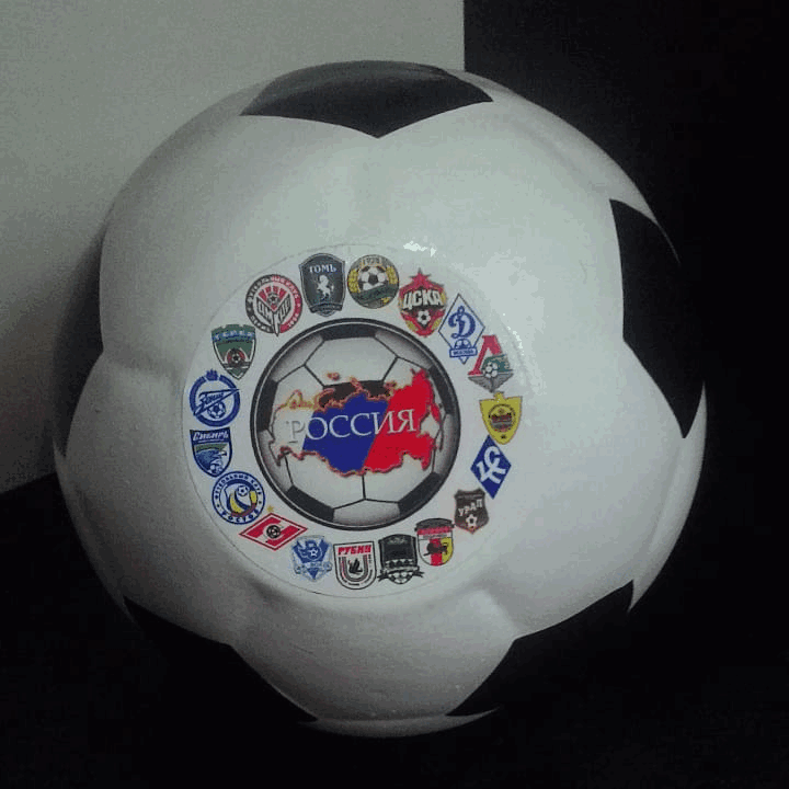 Копилка Футбольный мяч, 17х20 см, керамика, Y3-1442